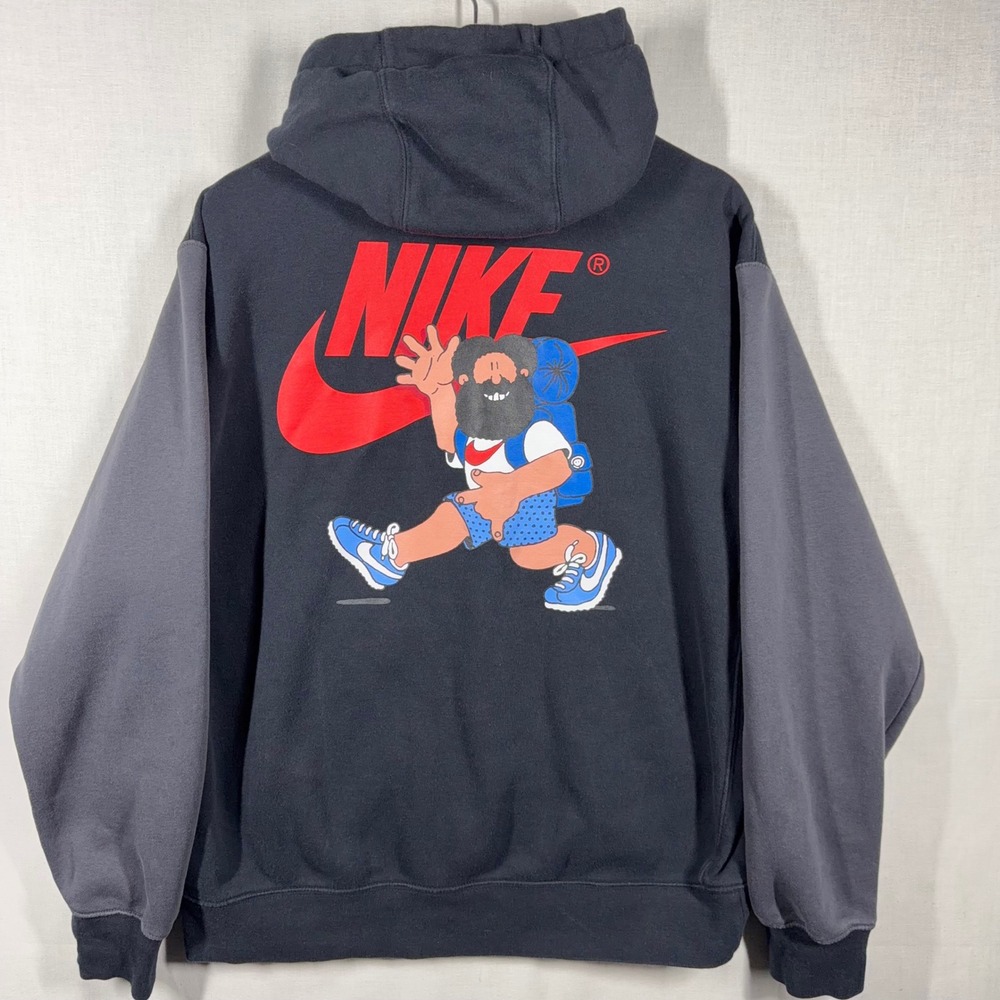 Nike Nike Nike Hoodie Mens Large  Colorblock Graphic Sweater Gorpcore
